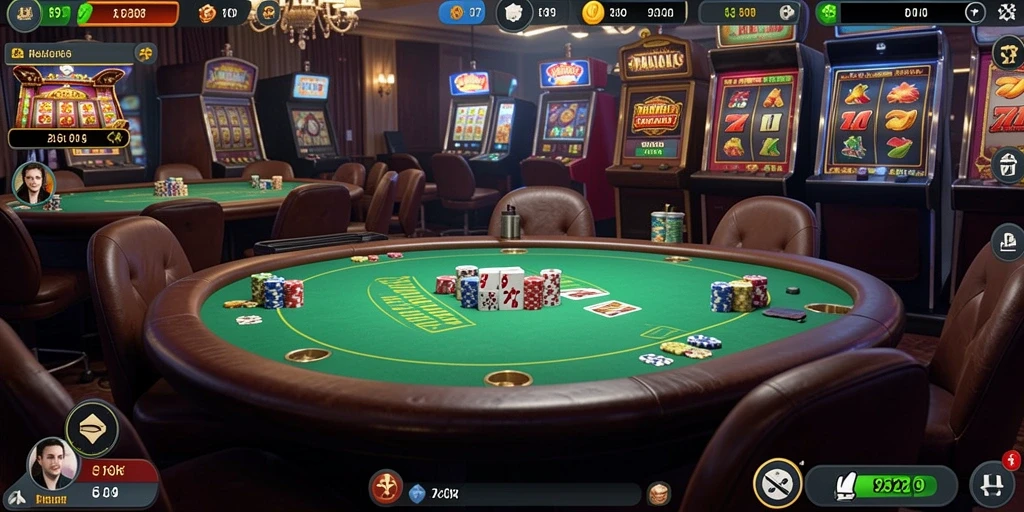 Interaksi seru dengan karakter lain di dunia game.