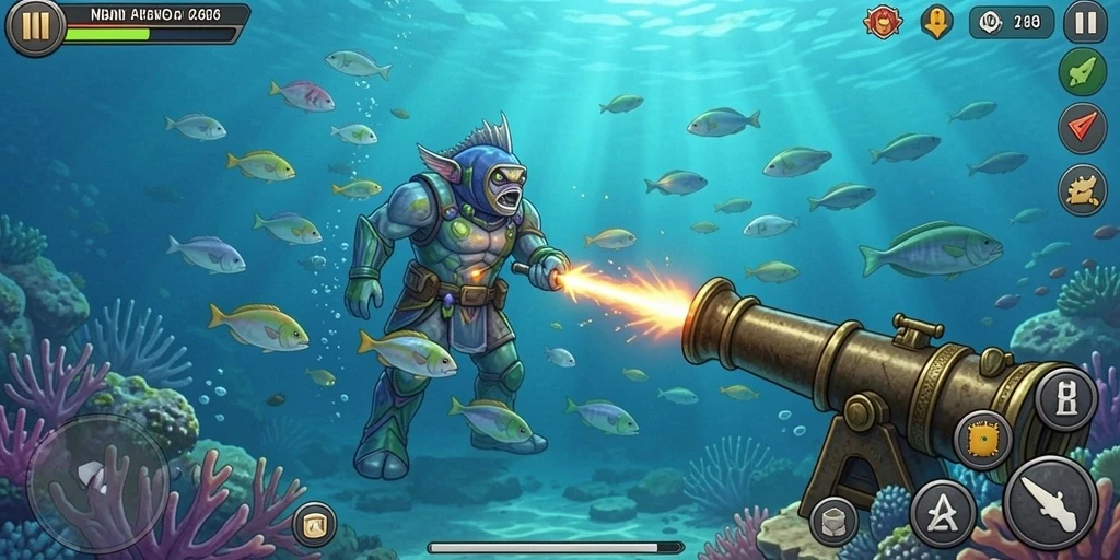 Fitur multiplayer yang memungkinkan kompetisi seru.